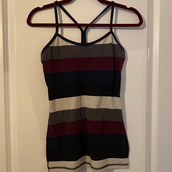 Striped lululemon tank top - Picture 1 of 2